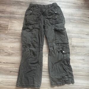 Casual Cargo Pants in Dark Gray